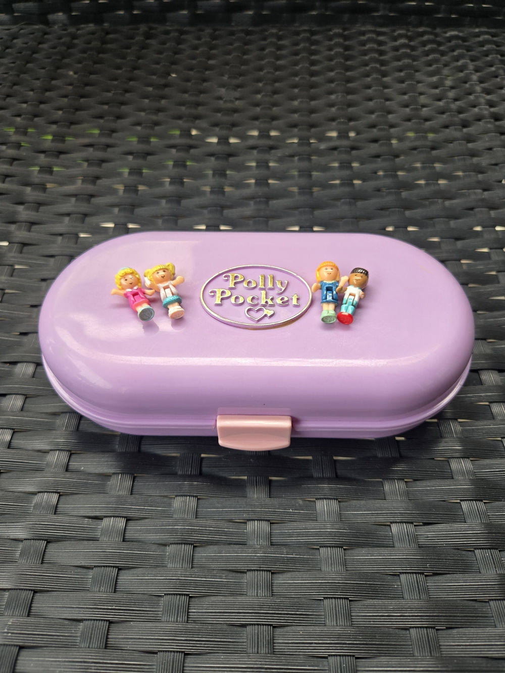 📚 VTG Bluebird 1992 Polly Pocket "Stampin' School" EUC Back To School Essential
